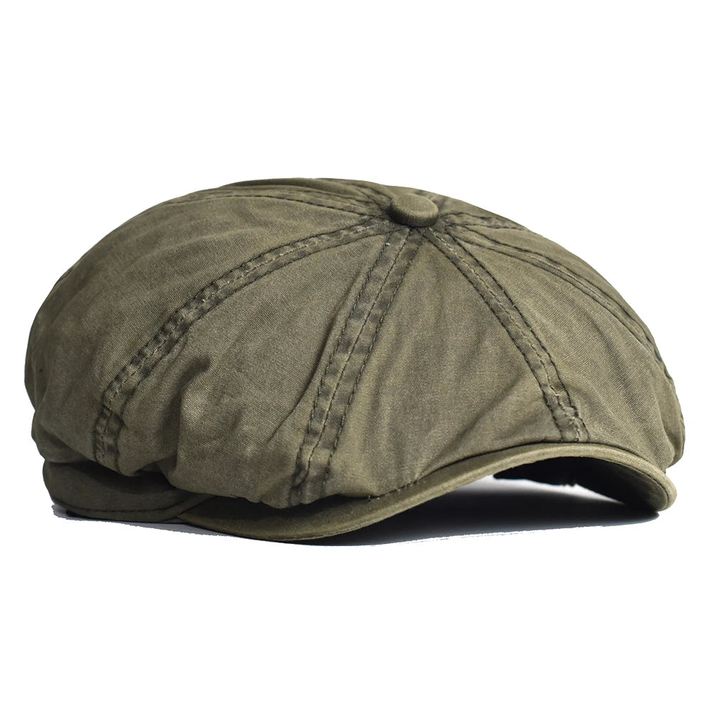 Men’s Vintage Newsboy Cap