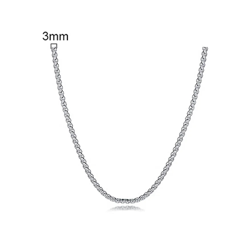 Men’s Box Chain Necklace