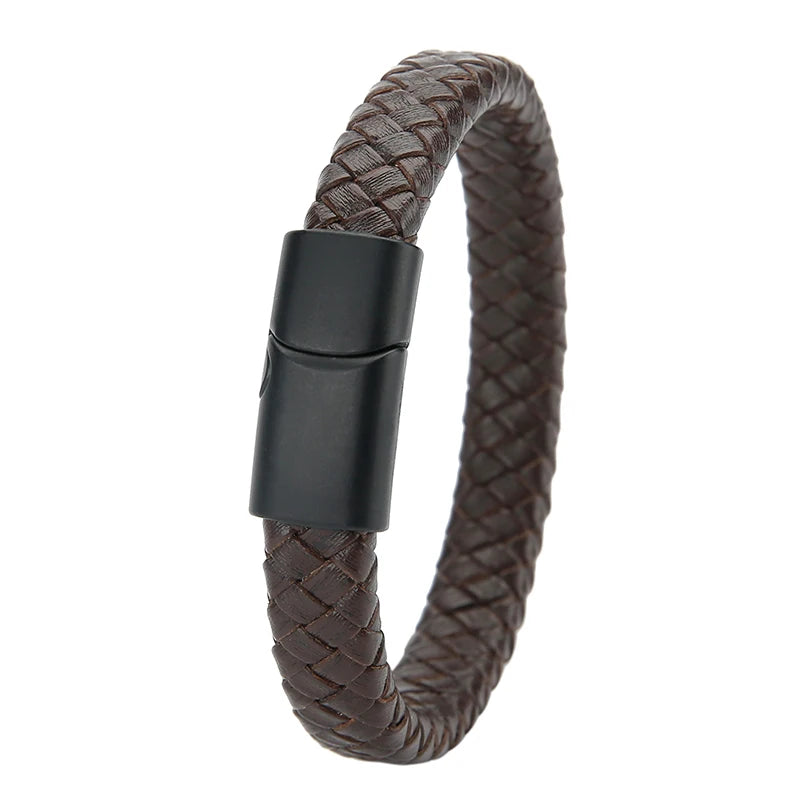 RogueWeave Leather Bracelet