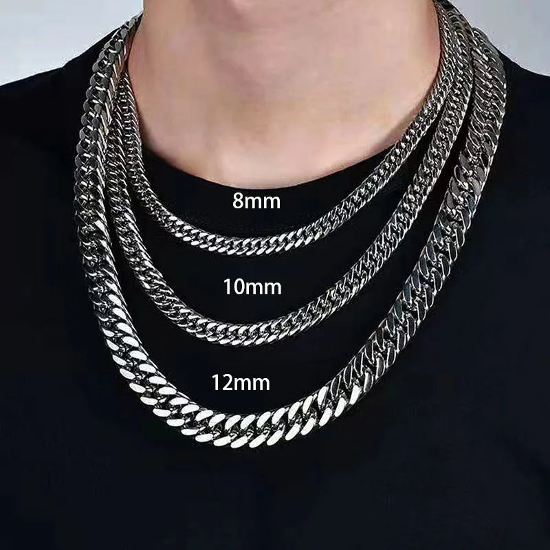 Men’s Heavy Cuban Chain Necklace