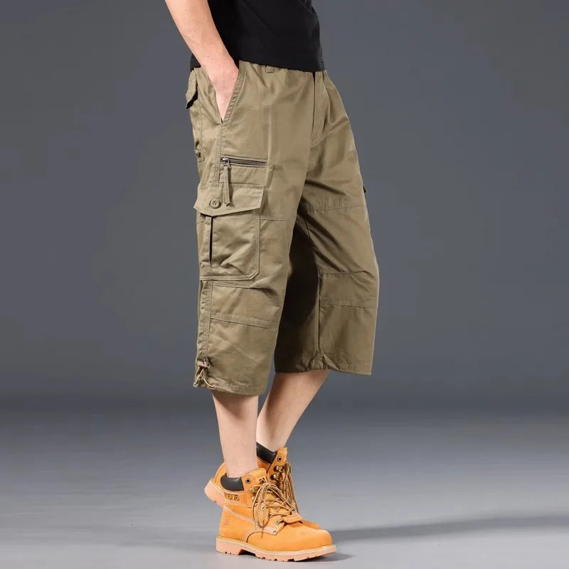 Tactical Ranger Cargo Capri Shorts