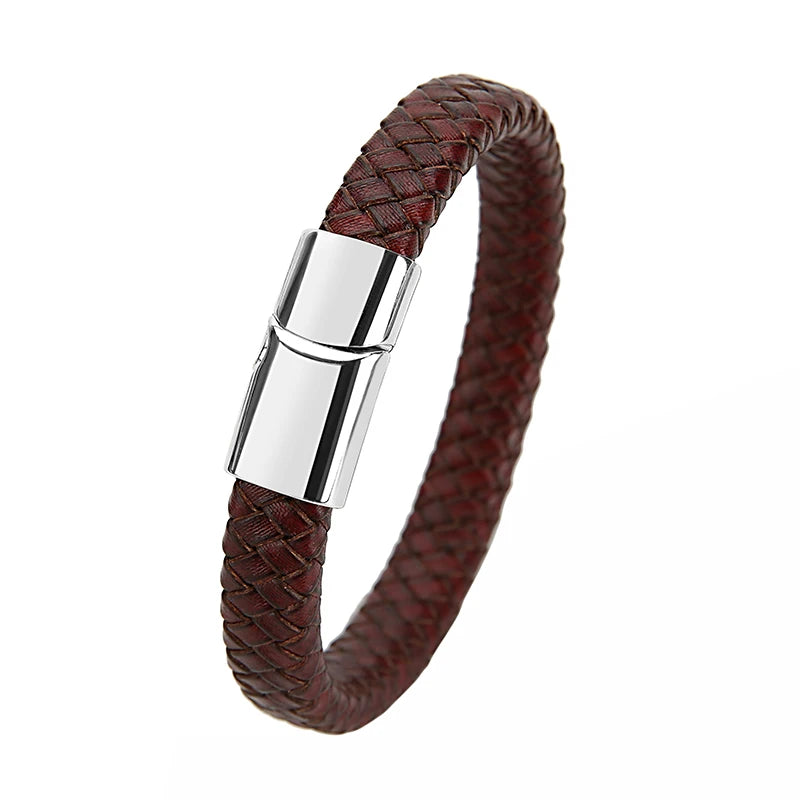 RogueWeave Leather Bracelet