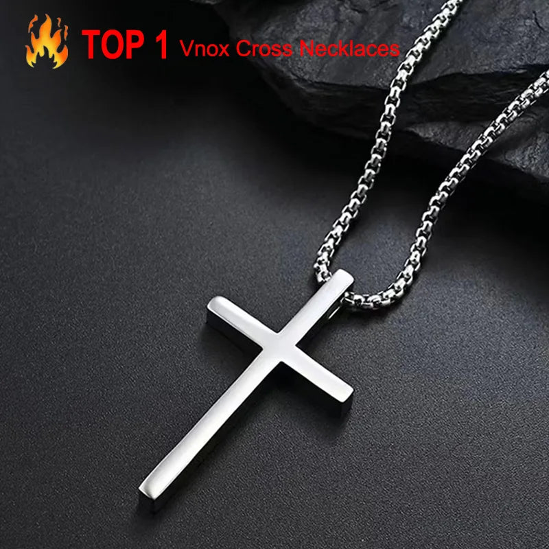 IronFaith Cross Necklace