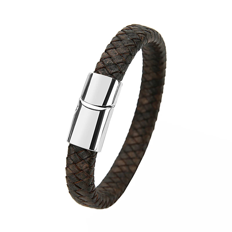 RogueWeave Leather Bracelet