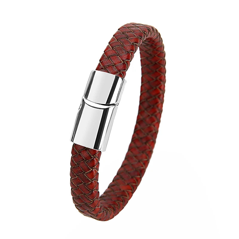 RogueWeave Leather Bracelet