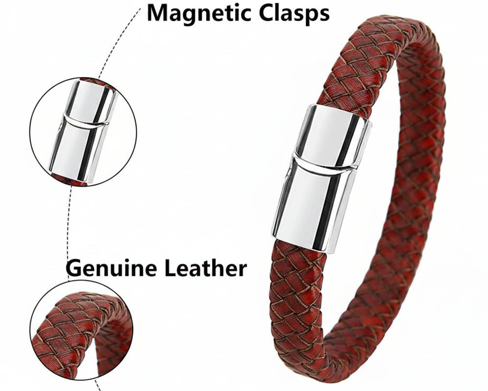RogueWeave Leather Bracelet