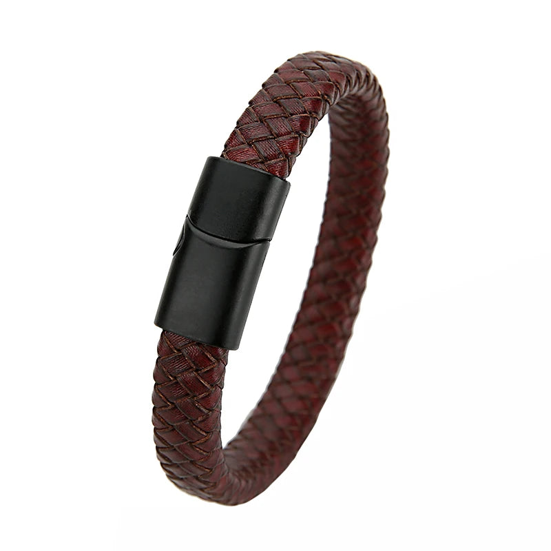 RogueWeave Leather Bracelet