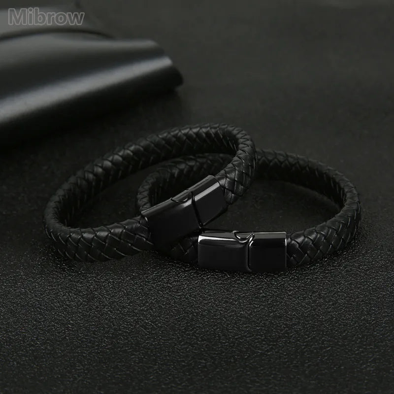 RogueWeave Leather Bracelet