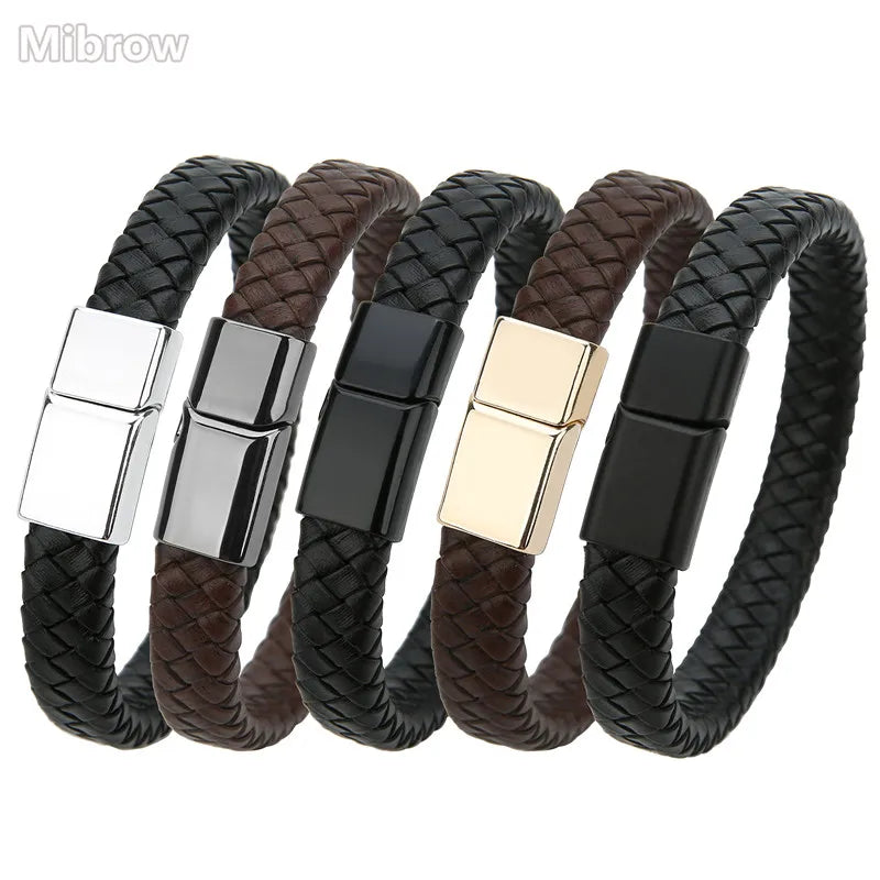 RogueWeave Leather Bracelet