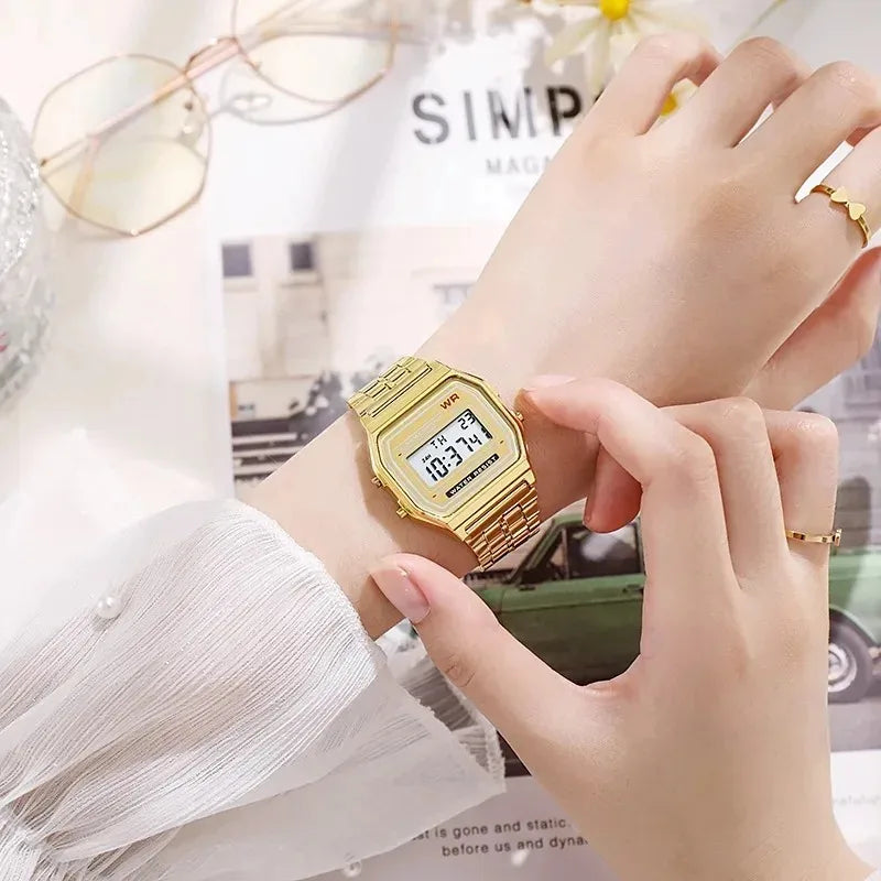 SteelTime Vintage Digital Watch