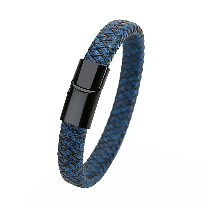 RogueWeave Leather Bracelet