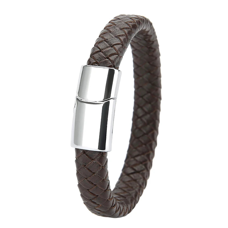 RogueWeave Leather Bracelet