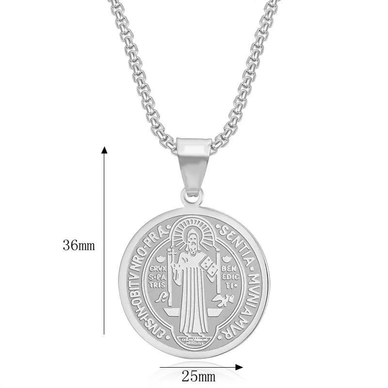 Saint Benedict Protection Necklace