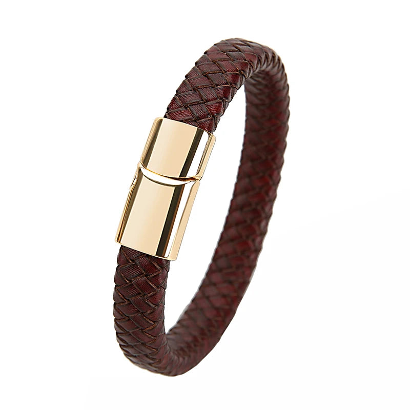 RogueWeave Leather Bracelet
