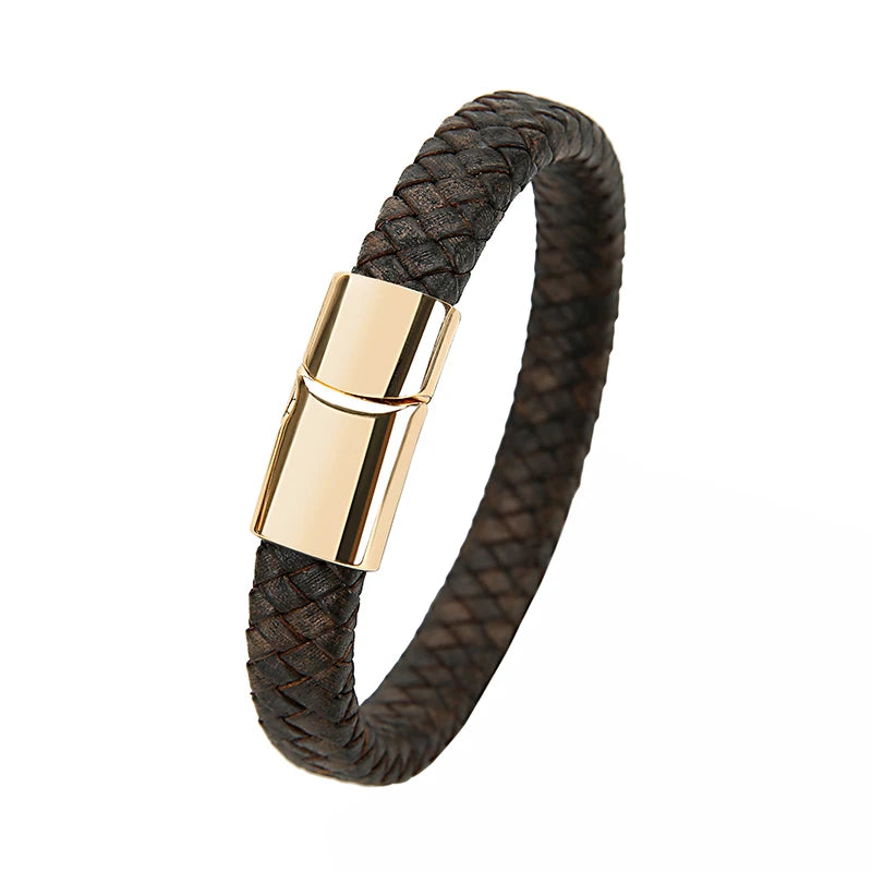 RogueWeave Leather Bracelet