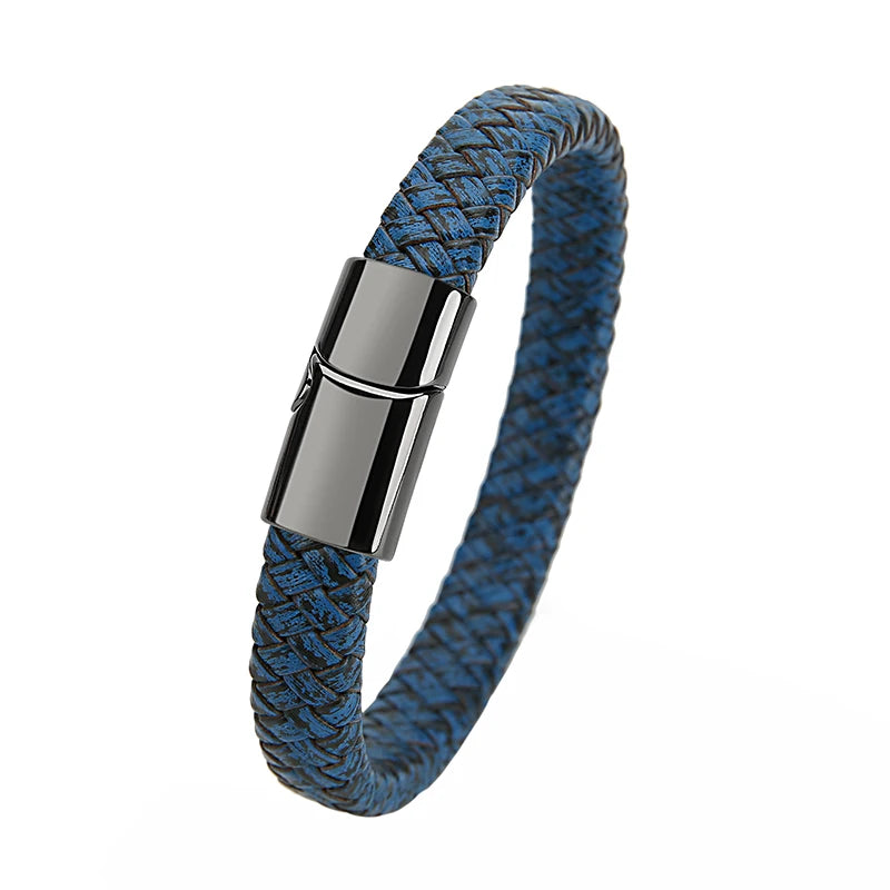 RogueWeave Leather Bracelet