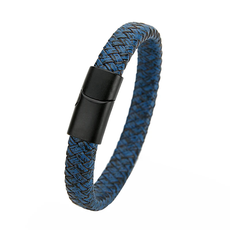 RogueWeave Leather Bracelet