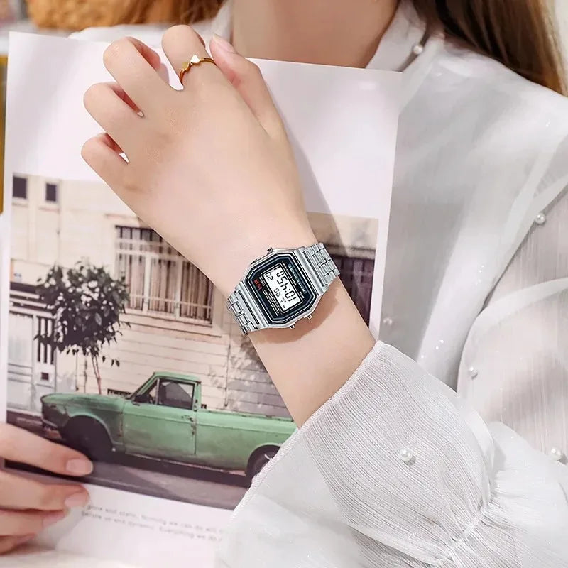 SteelTime Vintage Digital Watch