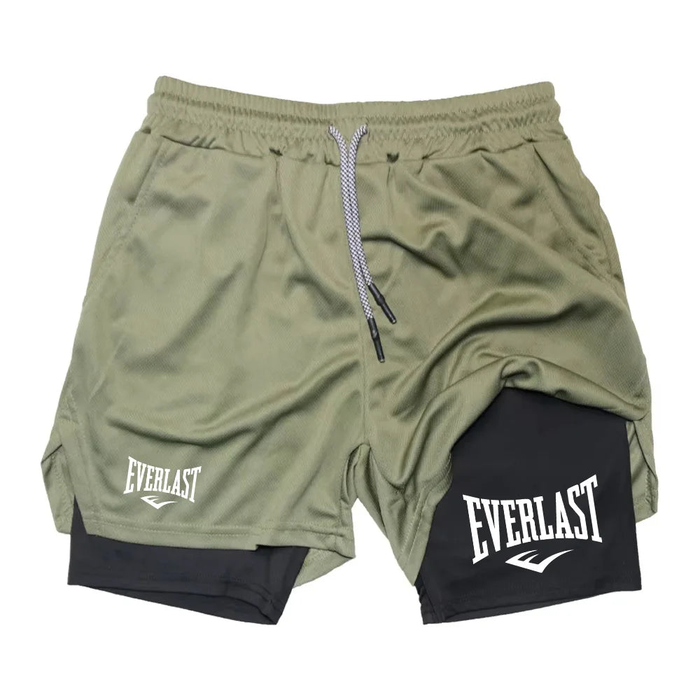 Everlast Dual-Layer Training Shorts