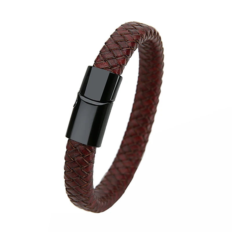 RogueWeave Leather Bracelet