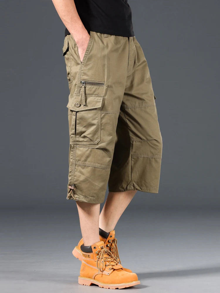 Tactical Ranger Cargo Capri Shorts