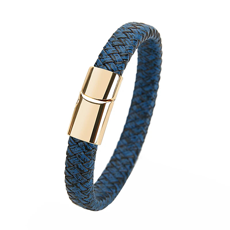 RogueWeave Leather Bracelet