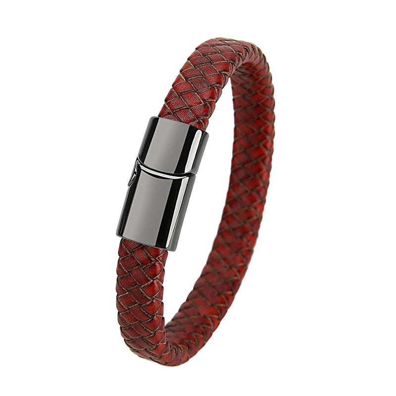 RogueWeave Leather Bracelet
