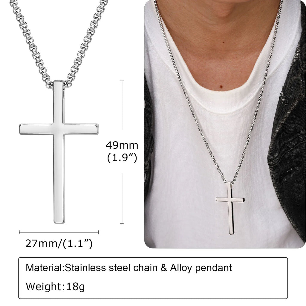 IronFaith Cross Necklace