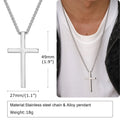 IronFaith Cross Necklace