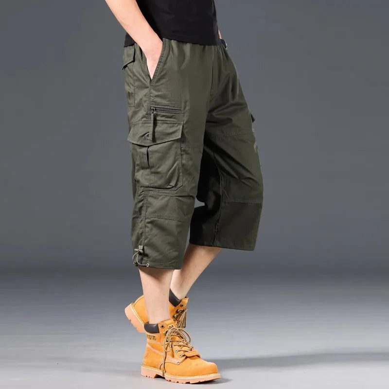 Tactical Ranger Cargo Capri Shorts