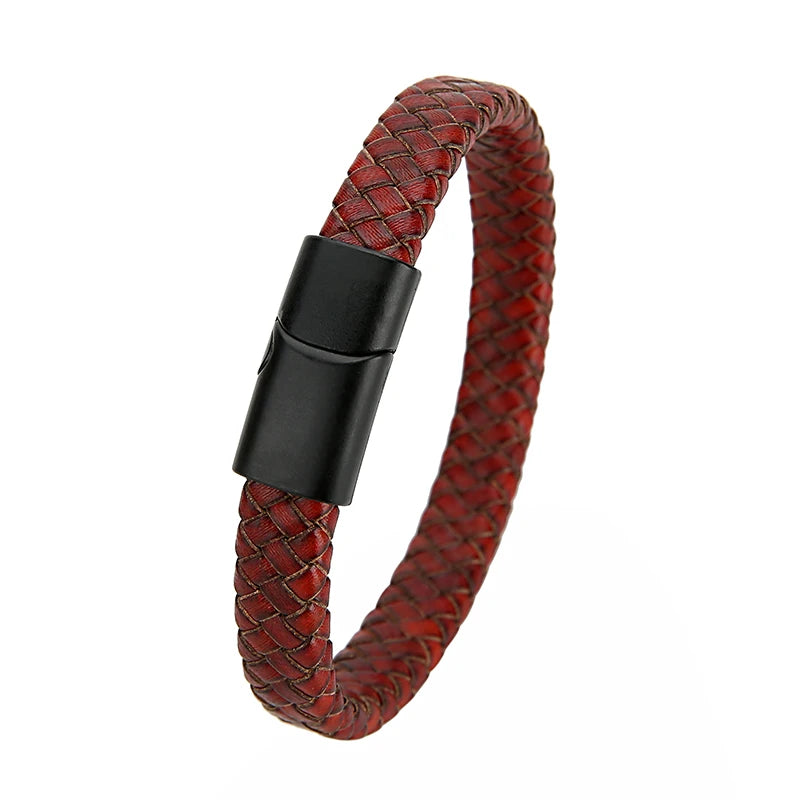 RogueWeave Leather Bracelet
