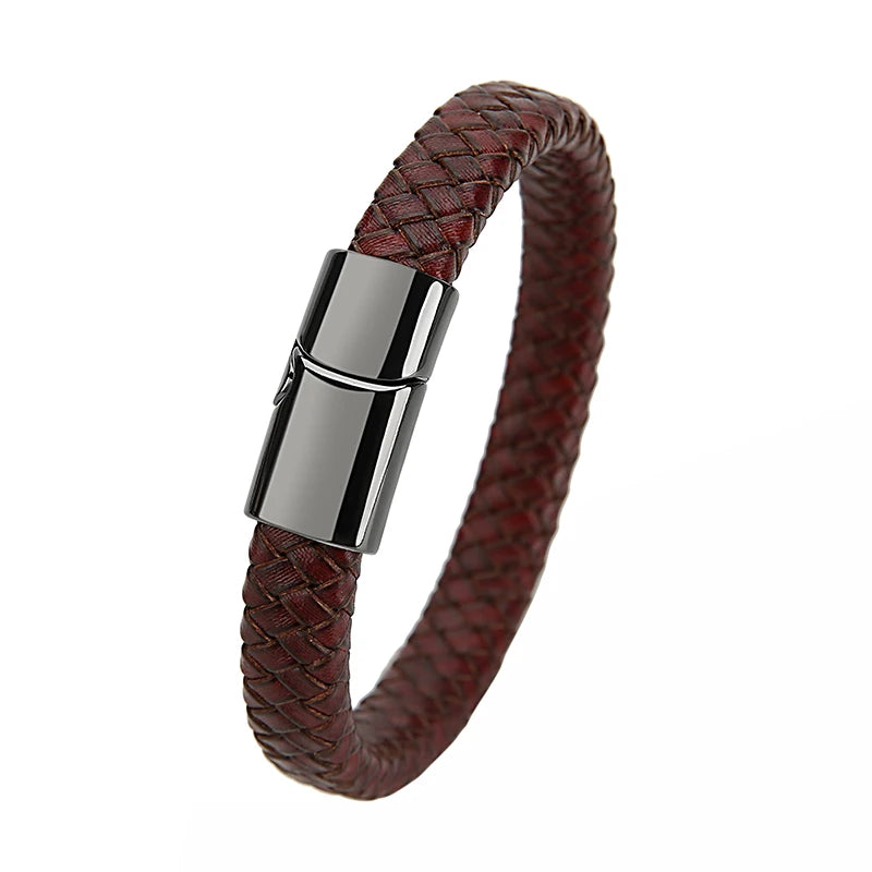 RogueWeave Leather Bracelet