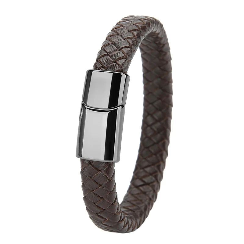 RogueWeave Leather Bracelet